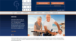 Desktop Screenshot of center4pain.com