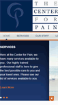 Mobile Screenshot of center4pain.com